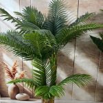 درختچه مصنوعی نخل کنتیا /لمسی درجه یک کاملا مشابه طبیعی