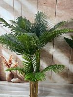 درختچه مصنوعی نخل کنتیا /لمسی درجه یک کاملا مشابه طبیعی